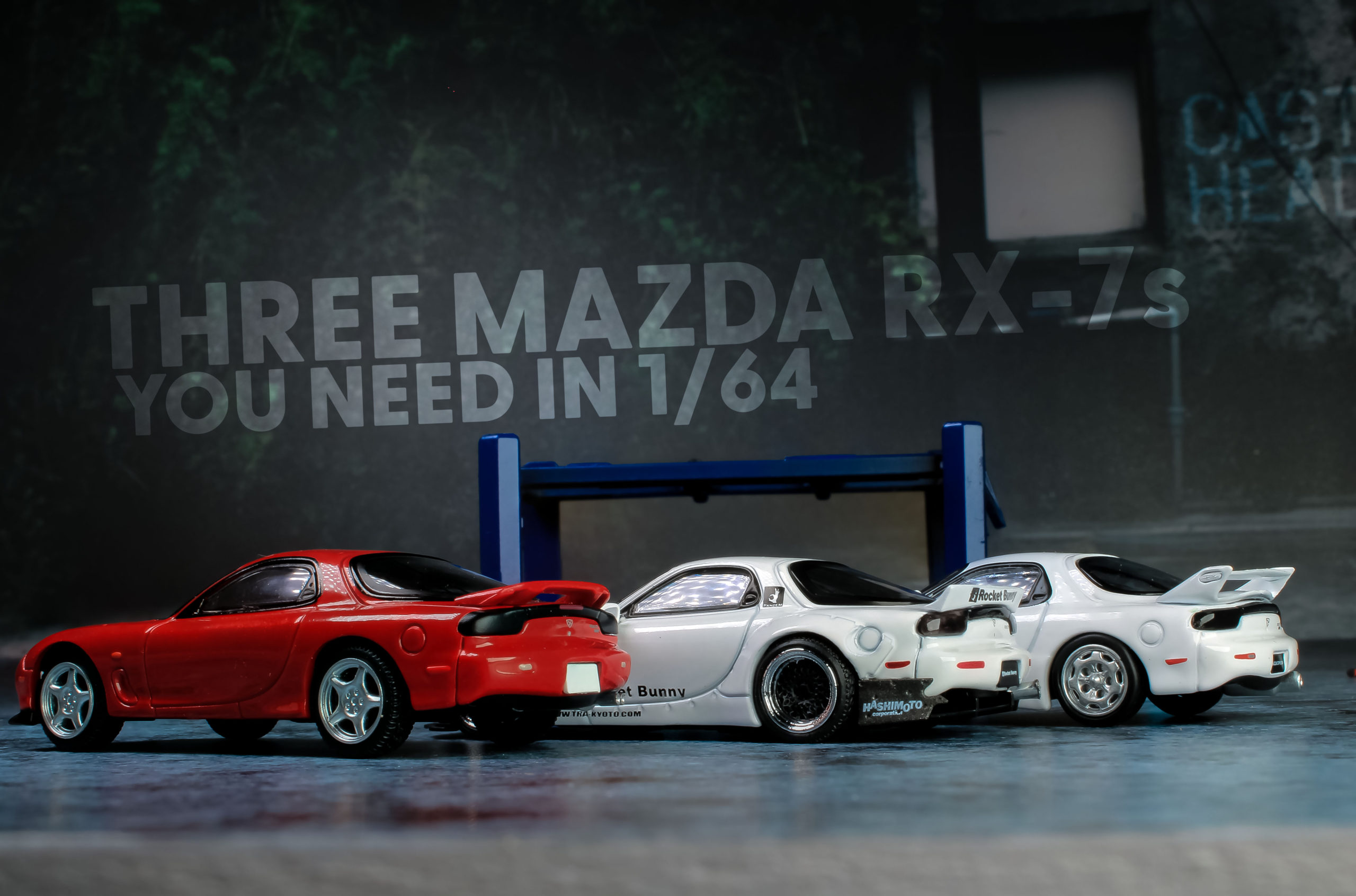 3 Mazda RX 7's Your 1/64 Collection Needs. - Castheads Magazine